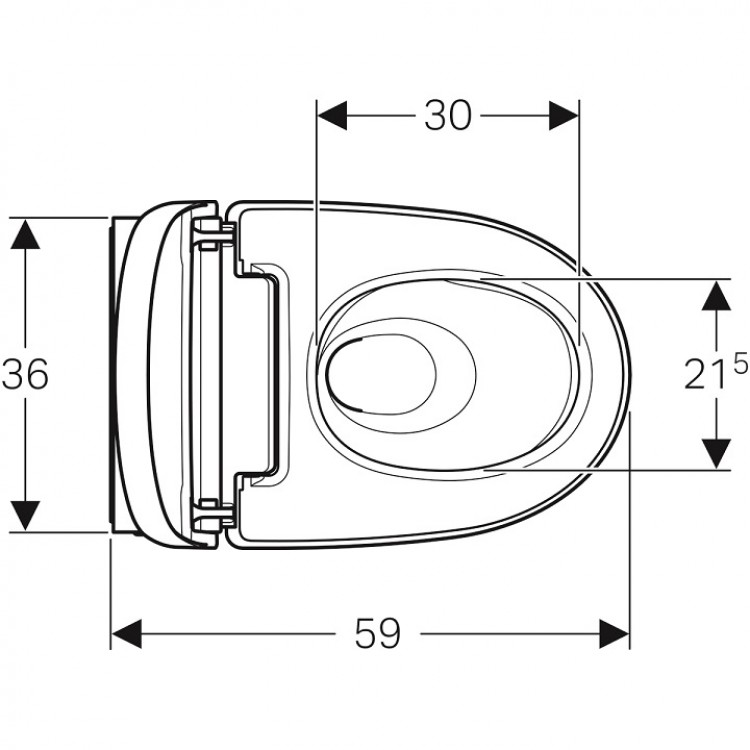 Geberit AquaClean Mera Classic WC pods-bidē, 146.201.11.1