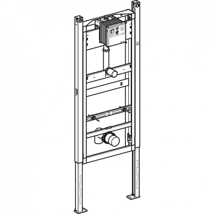 Geberit DuofixBasic pisuāra montāžas rāmis, 111.665.00.5