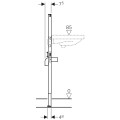 Geberit Duofix Монтажный элемент для умывальника, 111.430.00.1