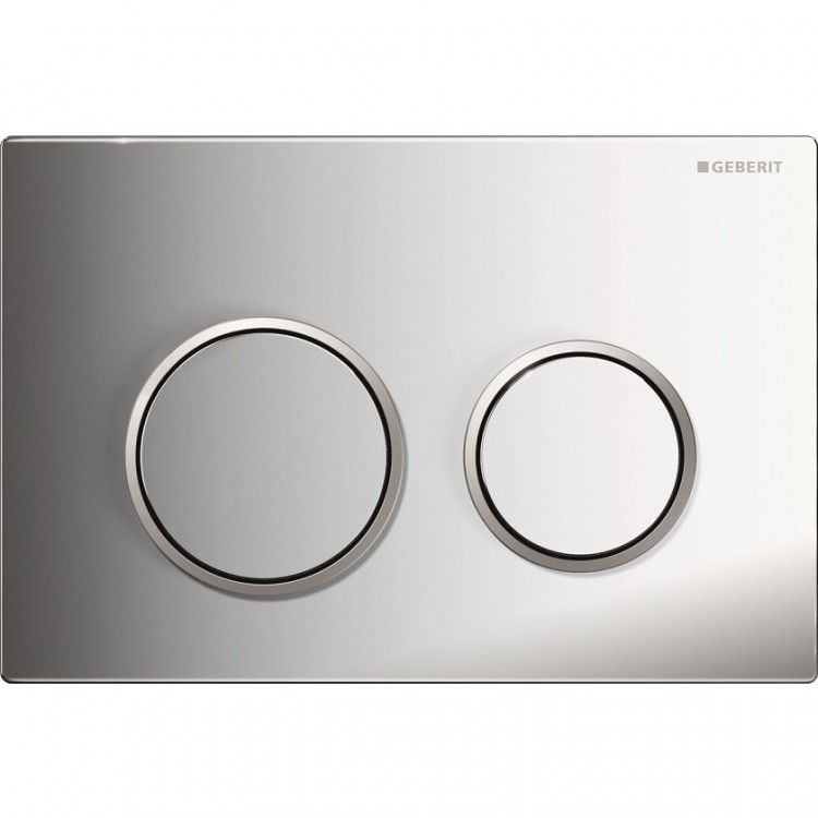 Geberit Omega20 Divrežīmu noskalošanas taustiņš, 115.085.KH.1 Geberit Omega20 Divrežīmu noskalošanas taustiņš, 115.085.KH.1