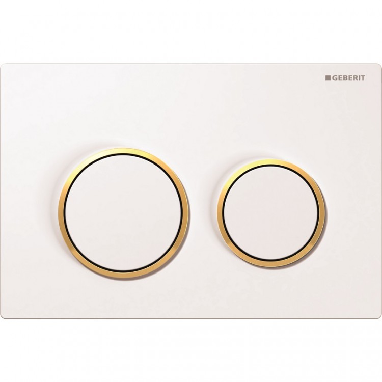 Geberit Omega20 Divrežīmu noskalošanas taustiņš, 115.085.KK.1 Geberit Omega20 Divrežīmu noskalošanas taustiņš, 115.085.KK.1
