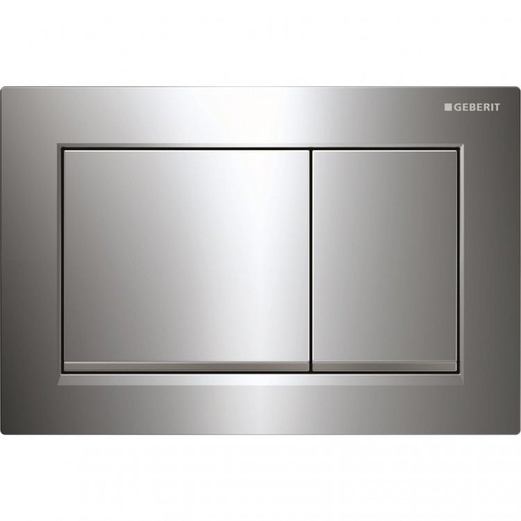 Geberit Omega30 Divrežīmu noskalošanas taustiņš, 115.080.KH.1 Geberit Omega30 Divrežīmu noskalošanas taustiņš, 115.080.KH.1