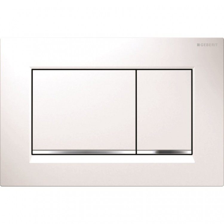 Geberit Sigma30 Divrežīmu noskalošanas taustiņš, 115.883.KJ.1 Geberit Sigma30 Divrežīmu noskalošanas taustiņš, 115.883.KJ.1