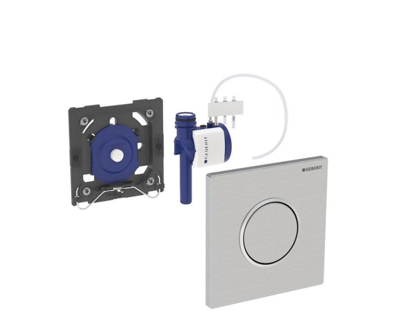 Пневматическая кнопка смыва писсуара Geberit Sigma10, 116.015.KJ.1