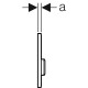 Geberit Sigma50 Pisuāra pneimatiskā poga, 116.016.GH.1 Geberit Sigma50 Pisuāra pneimatiskā poga, 116.016.GH.1