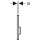 Geberit Sigma50 Pisuāra pneimatiskā poga, 116.016.GH.1