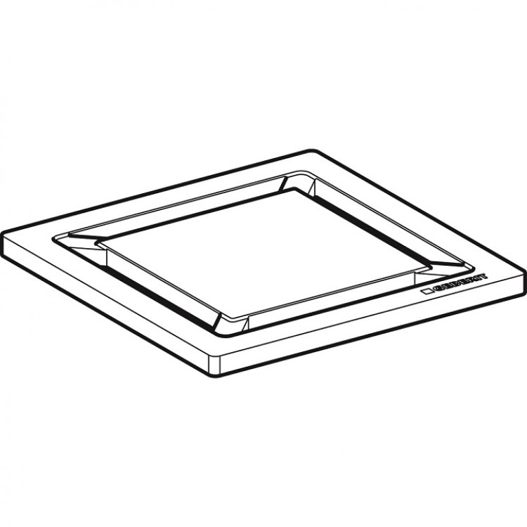 Geberit trapa dizaina nosegreste Square, 154.312.00.1 Geberit trapa dizaina nosegreste Square, 154.312.00.1