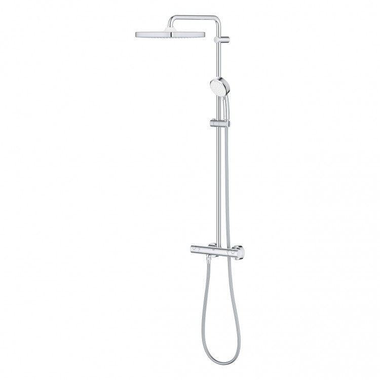 Grohe Termostata dušas sistēma Tempesta Cosmo Cube 250, 26689000 Grohe Termostata dušas sistēma Tempesta Cosmo Cube 250, 26689000