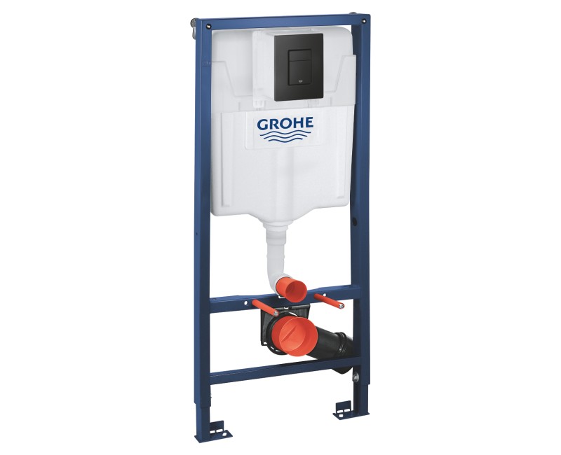 Grohe Rapid SL WC rāmis ar Skate Cosmo pogu, 38811KF0