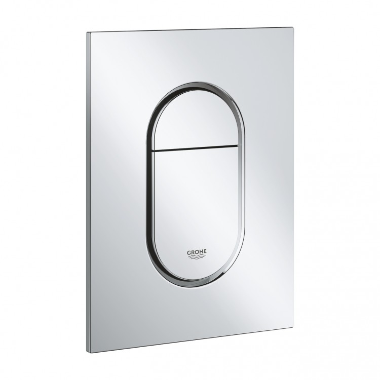 Grohe Arena Cosmo S Divrežīmu noskalošanas taustiņš, 37624000 Grohe Arena Cosmo S Divrežīmu noskalošanas taustiņš, 37624000