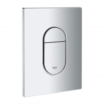 Кнопка для монтажной рамы Grohe Arena Cosmo duo, 156x197 мм, вертикальная, хром