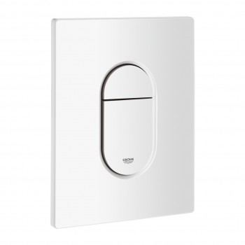 Кнопка для монтажной рамы Grohe Arena Cosmo duo, 156х197 мм, вертикальная, белая