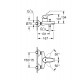 Grohe BauFlow Vannas/dušas jaucējkrāns, 23756000 Grohe BauFlow Vannas/dušas jaucējkrāns, 23756000