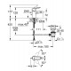 Grohe BauEdge Смеситель для биде, 23331000 Grohe BauEdge Смеситель для биде, 23331000