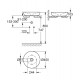 Grohe Essence Uzliekamā izlietne D45cm, 3960900H Grohe Essence Uzliekamā izlietne D45cm, 3960900H
