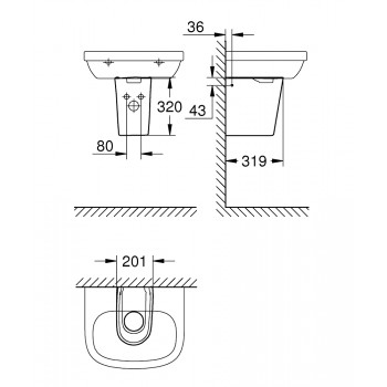 Grohe Essence Izlietnes puskāja, 39570000