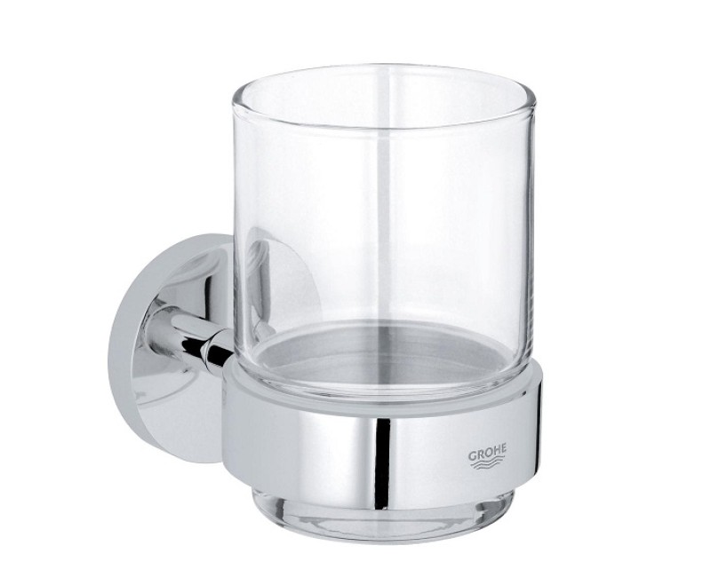 Grohe Essentials Glāzes turētājs, hroms 40447001