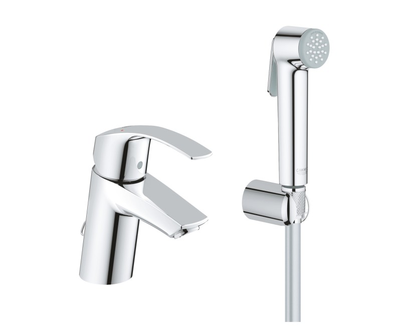 Grohe Eurosmart Izlietnes jaucējkrāns ar bidettu, 23124 002