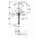 GROHE Minta Virtuves izlietnes jaucējkrāns 32488DL0 GROHE Minta Virtuves izlietnes jaucējkrāns 32488DL0