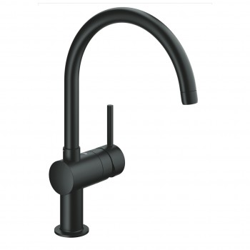 Vitrtuves maisītājs Grohe Minta C, velvet black 