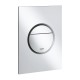 Grohe Nova Cosmo S Divrežīmu noskalošanas taustiņš, 37601P00 Grohe Nova Cosmo S Divrežīmu noskalošanas taustiņš, 37601P00