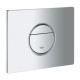 Grohe Nova Cosmo Divrežīmu noskalošanas taustiņš, 38765000 Grohe Nova Cosmo Divrežīmu noskalošanas taustiņš, 38765000