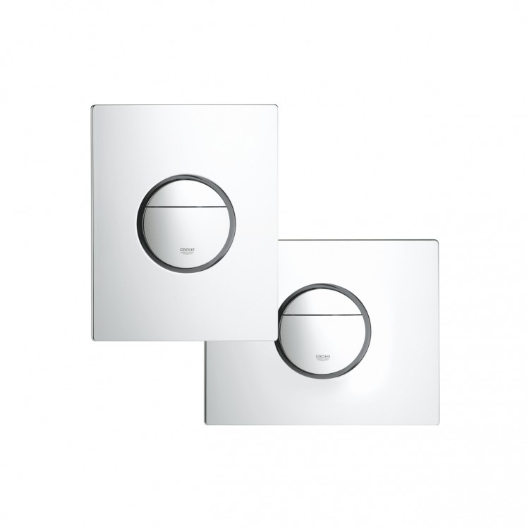 Grohe Nova Cosmo Divrežīmu noskalošanas taustiņš, 38765000 Grohe Nova Cosmo Divrežīmu noskalošanas taustiņš, 38765000