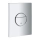 Grohe Nova Cosmo Divrežīmu noskalošanas taustiņš, 38765000 Grohe Nova Cosmo Divrežīmu noskalošanas taustiņš, 38765000