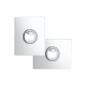 Grohe Skate Смывная клавиша, для двойного смыва, 38862000 Grohe Skate Смывная клавиша, для двойного смыва, 38862000