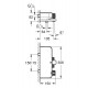 Grohe GROHTHERM SmartControl Vannas/dušas termostats, 34718000 (C)