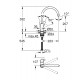 GROHE BauEdge Virtuves izlietnes jaucējkrāns 31367001 GROHE BauEdge Virtuves izlietnes jaucējkrāns 31367001