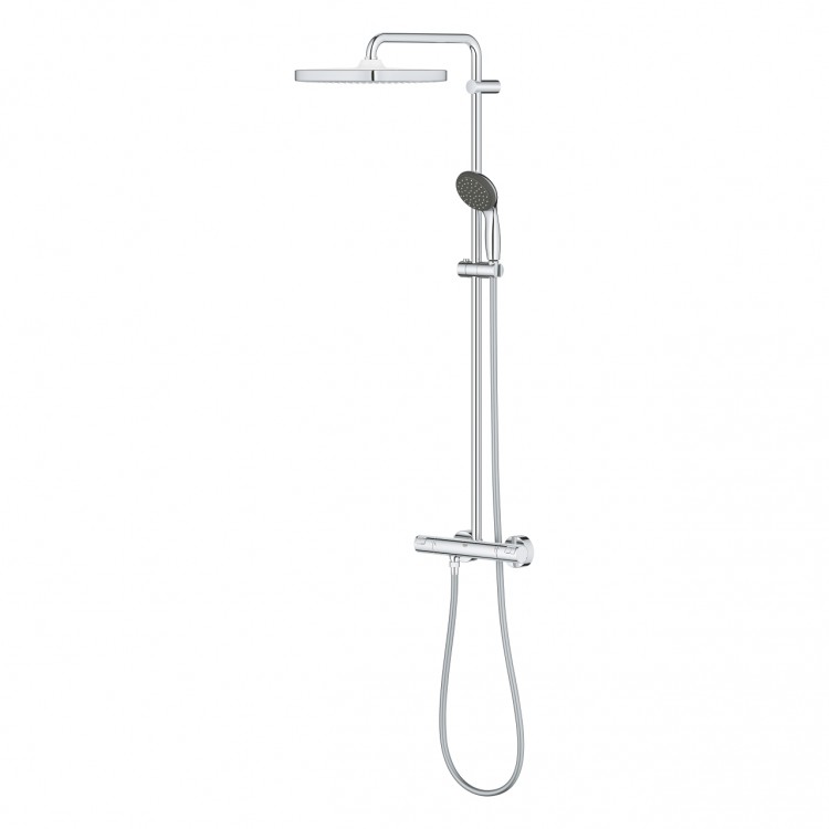 GROHE VITALIO START Dušas sistēma 250 Cube, 26696000 GROHE VITALIO START Dušas sistēma 250 Cube, 26696000