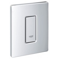 Кнопка крепления рамки для писсуара Grohe Skate Cosmo, 116x144 мм, хром