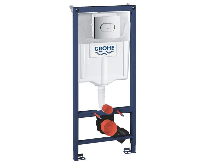 Grohe Rapid SL WC rāmis ar Arena Cosmo pogu, 38981000