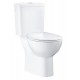 Grohe BauCeramic Rimless WC pods ar Soft Close vāku, 39496000 Grohe BauCeramic Rimless WC pods ar Soft Close vāku, 39496000