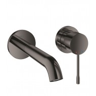 Встраиваемый смеситель для раковины Grohe Essence, 2 выхода, темный графит 19408A01