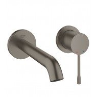 Vannas istabas izlietnes maisītājs Grohe Essence M-Size iebūvējams 2 izvadi, brushed dark graphite   19408AL1