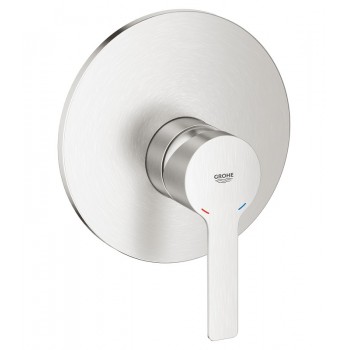 Смеситель для ванны/душа Grohe Lineare встраиваемый, supersteel 19296DC1