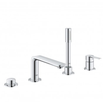 Vannas / Dušas maisītājs Grohe Lineare New, 4 caurumu, uz virsmas, hroms