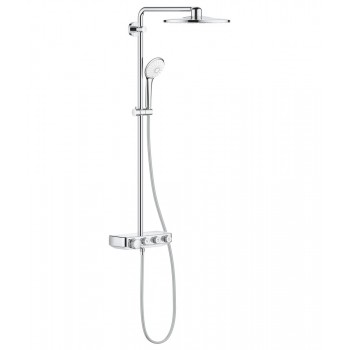 Dušas sistēma Grohe ar termostatu SmartControl Euphoria Duo 310, Hromēts