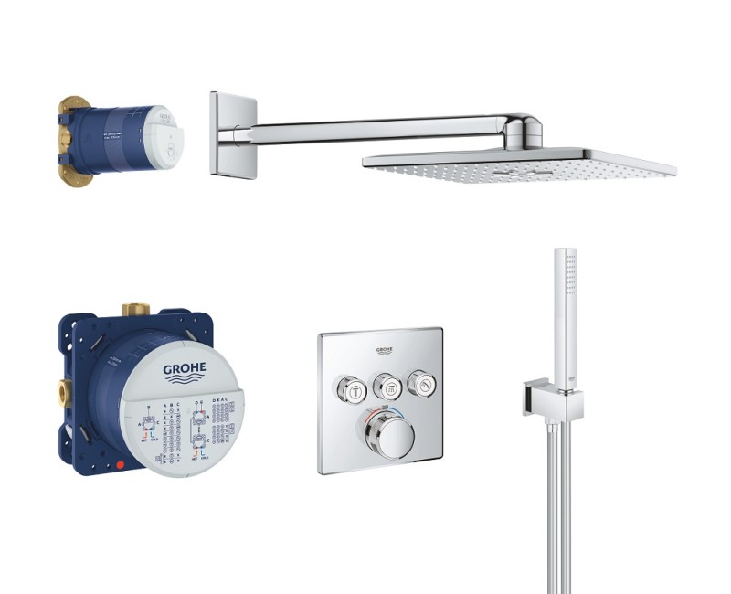 GROHE SmartControl Iebūvējamā dušas sistēma, 34706000