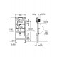 Grohe Rapid SL Pisuāra montāžas rāmis, 38786001 Grohe Rapid SL Pisuāra montāžas rāmis, 38786001