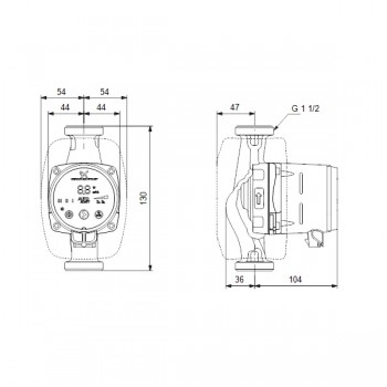 Grundfos Cirkulācijas sūknis Alpha 2 25-50 130, 99411146