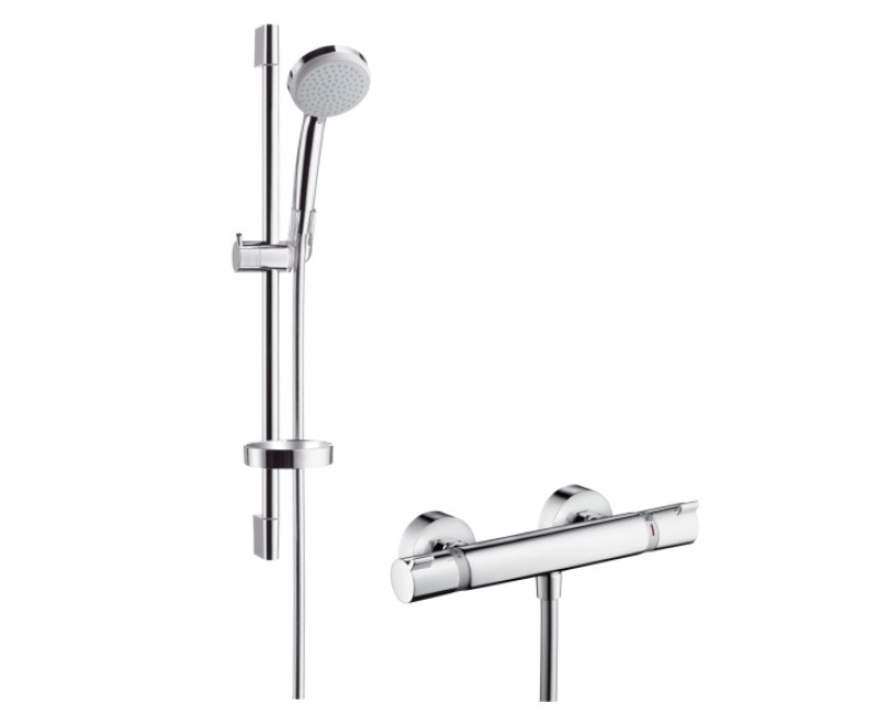 Hansgrohe Душевая система Croma 100 Vario/Ecostat 27034