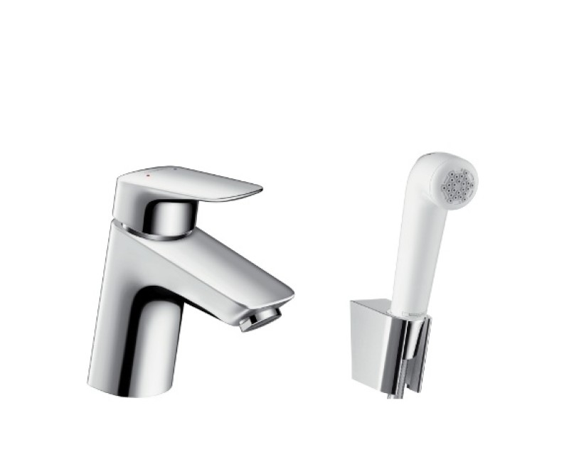 Hansgrohe Logis Izlietnes jaucējkrāns ar bidettu, 71290000