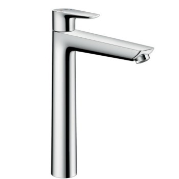 Смеситель для раковины Hansgrohe Talis E 240, с выдвижным механизмом, черный матовый