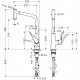 Hansgrohe Metris Virtuves jaucējkrāns 320, 14820800 Hansgrohe Metris Virtuves jaucējkrāns 320, 14820800
