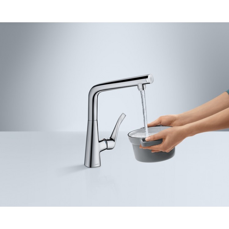Hansgrohe Metris Select Virtuves jaucējkrāns 320, 14883000 Hansgrohe Metris Select Virtuves jaucējkrāns 320, 14883000