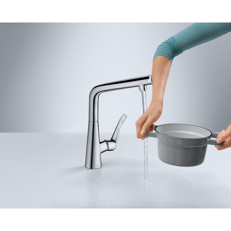 Hansgrohe Metris Select Virtuves jaucējkrāns 320, 14883000 Hansgrohe Metris Select Virtuves jaucējkrāns 320, 14883000