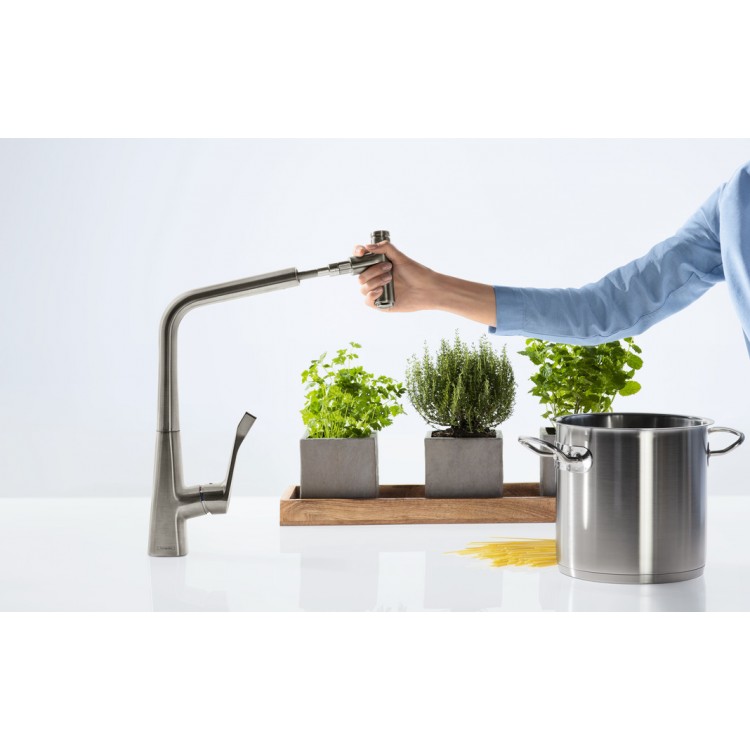 Hansgrohe Metris Select Virtuves jaucējkrāns 320, 14884000 Hansgrohe Metris Select Virtuves jaucējkrāns 320, 14884000